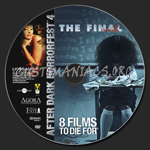 The Final dvd label