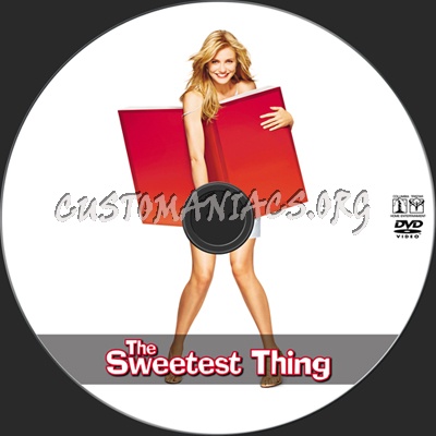 The Sweetest Thing dvd label