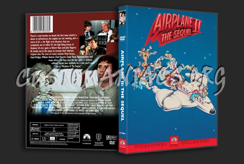 Airplane 2 The Sequel dvd cover