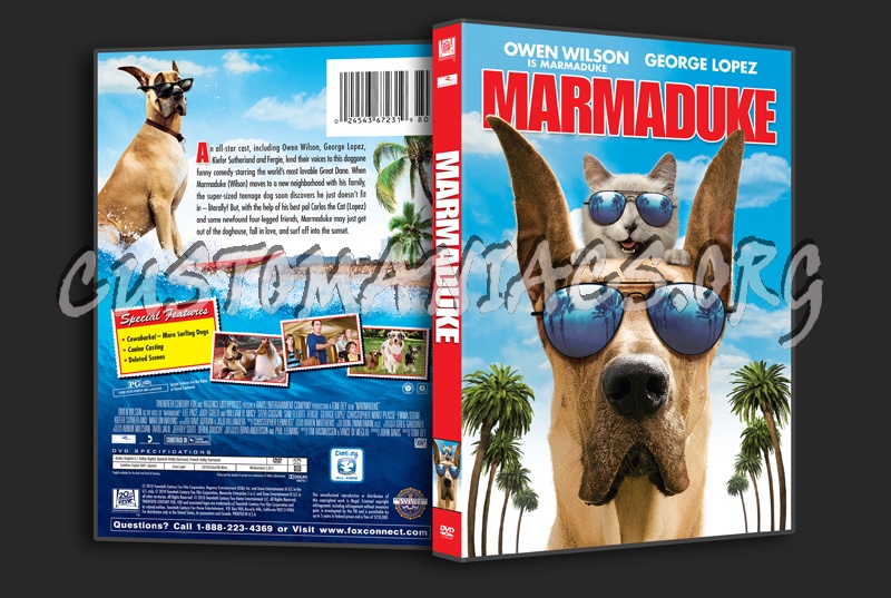 Marmaduke dvd cover