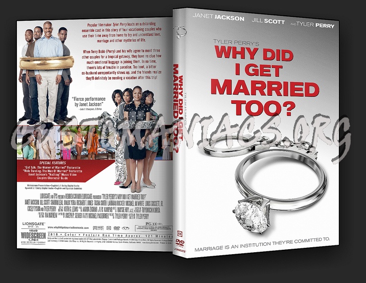 Tyler Perry's Why Did I Get Married Too? dvd cover