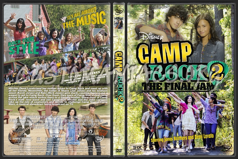 Camp Rock 2: The Final Jam dvd cover