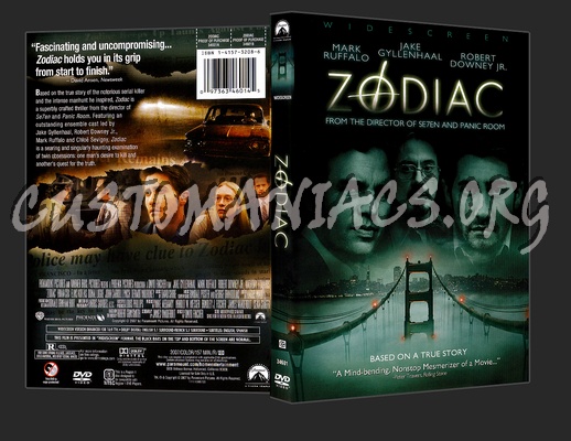 Zodiac dvd cover