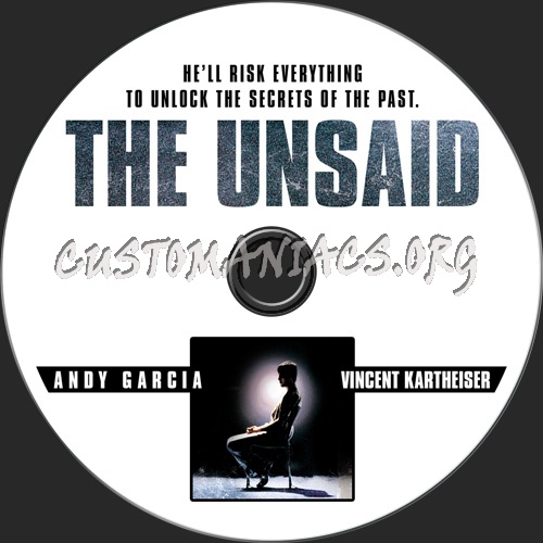 The Unsaid dvd label