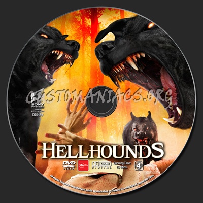 Hellhounds dvd label