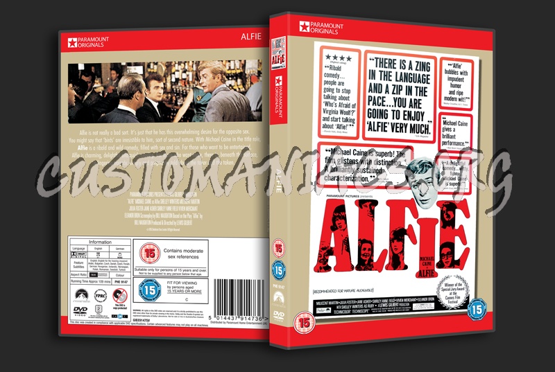 Alfie (1965) dvd cover