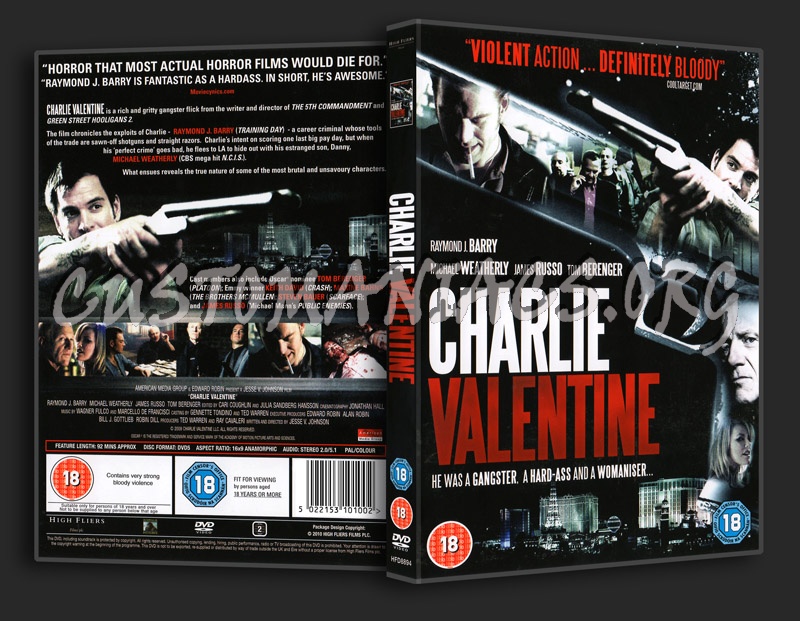 Charlie Valentine dvd cover