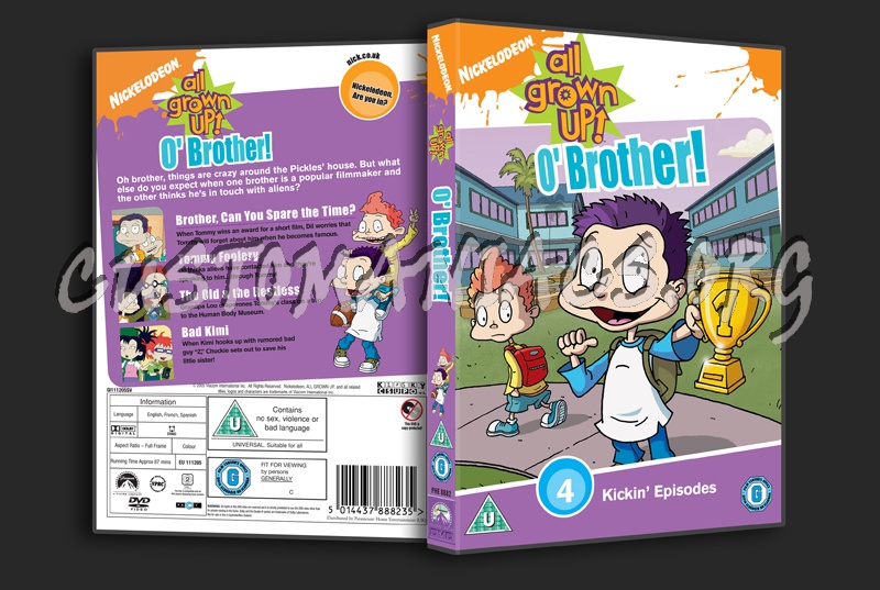 All Grown Up!  O'Brother! dvd cover