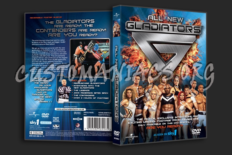 All New Gladiators dvd cover