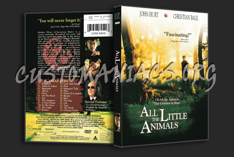 All the Little Animals dvd cover