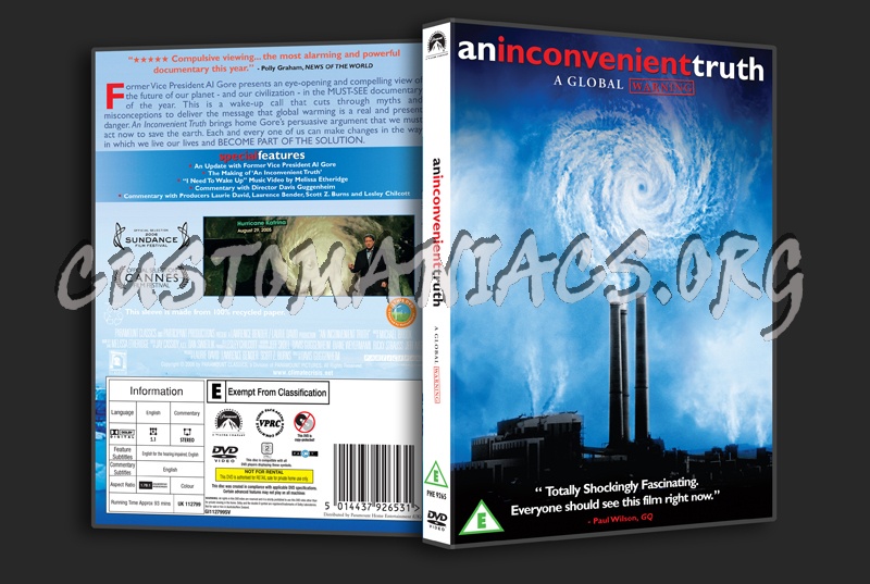 An Inconvenient Truth dvd cover