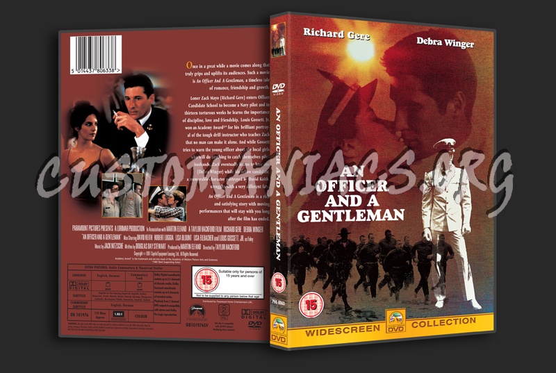 An Officer and a Gentleman dvd cover