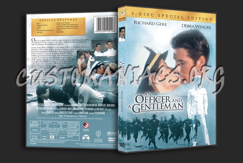 An Officer and a Gentleman dvd cover