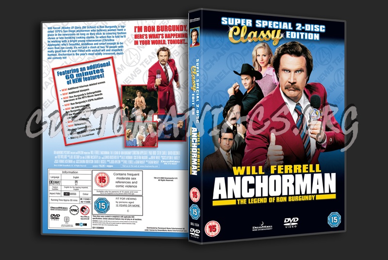 Anchorman dvd cover