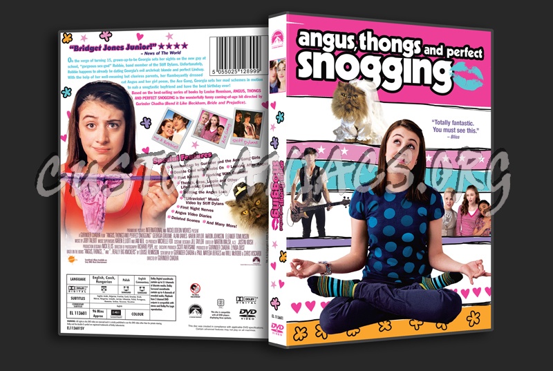 Angus, Thongs and Perfect Snogging dvd cover
