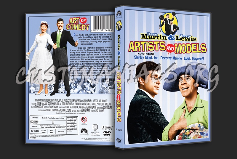 Artists & Models dvd cover
