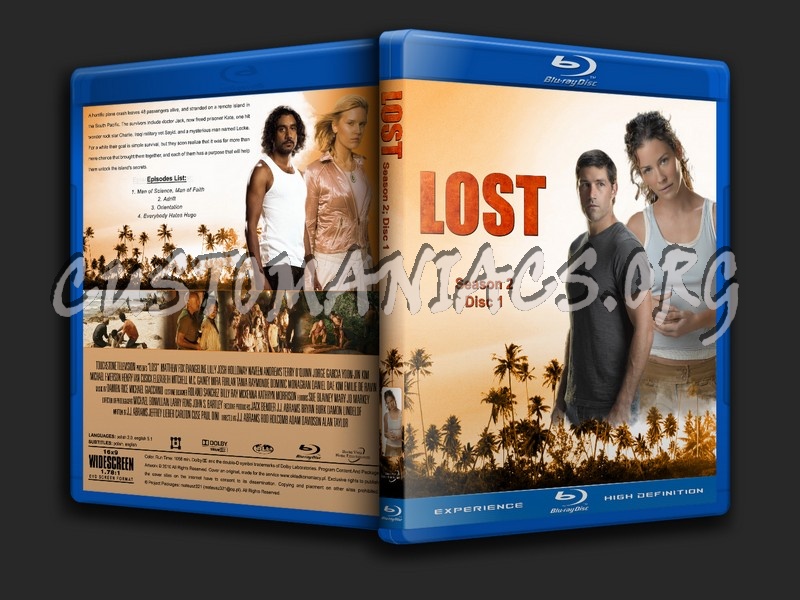 Lost - Season 2 blu-ray cover