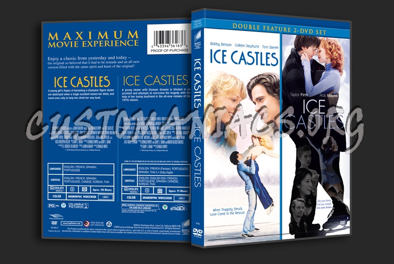 Ice Castles (1978) / Ice Castles (2010) dvd cover