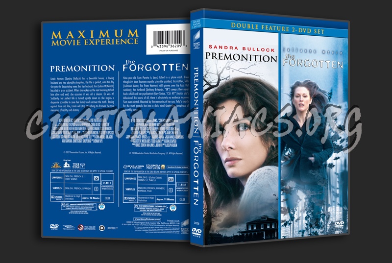 Premonition / The Forgotten dvd cover