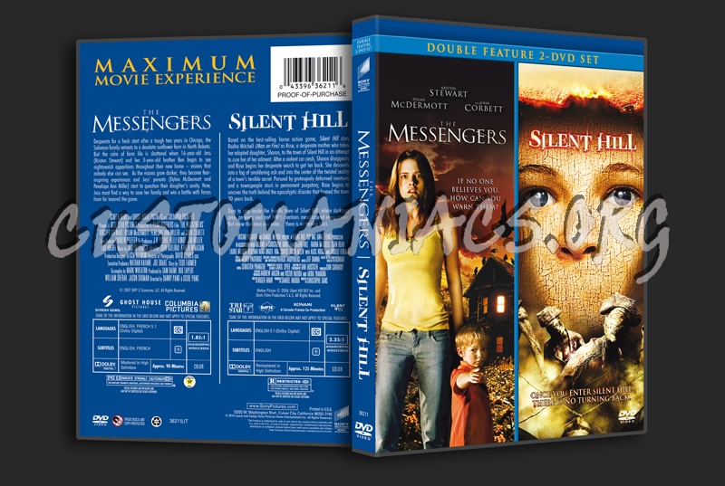 The Messengers / Silent Hill dvd cover