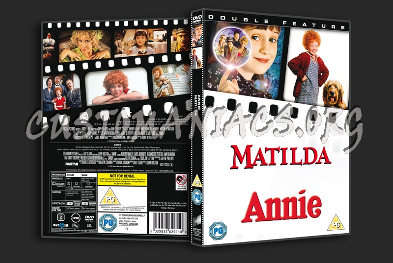 Matilda / Annie dvd cover
