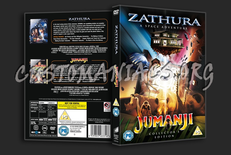 Zathura / Jumanji dvd cover