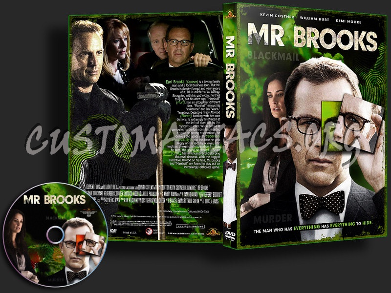 Mr Brooks dvd cover