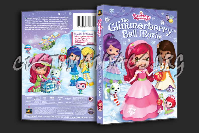 Strawberry Shortcake The Glimmerberry Ball Movie dvd cover