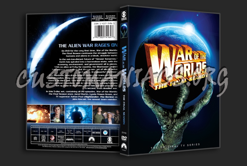 War of the Worlds  The Final Season dvd cover