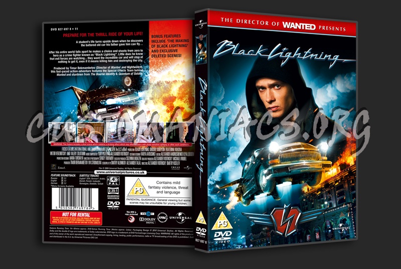Black Lightning dvd cover