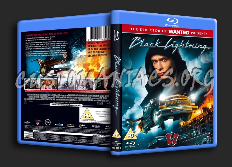 Black Lightning blu-ray cover