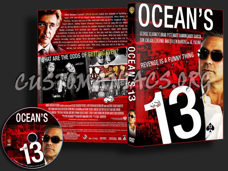 Ocean's 13 dvd cover