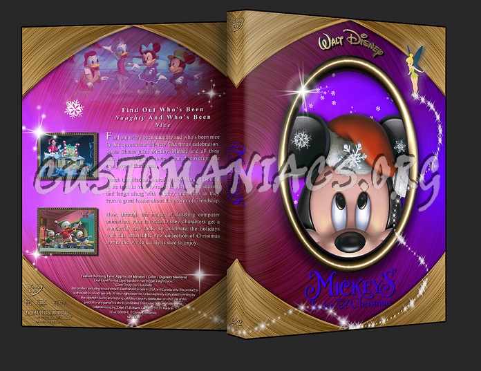 Mickeys Twice Upon A Christmas dvd cover