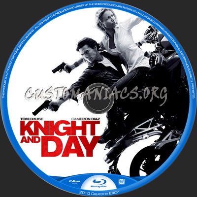 Knight And Day blu-ray label
