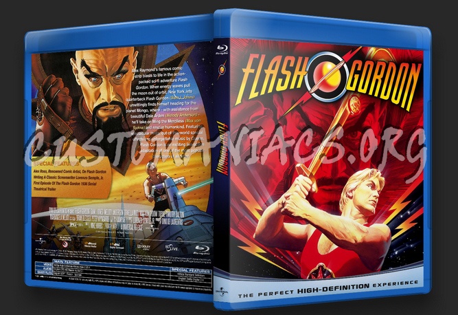 Flash Gordon blu-ray cover