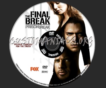 Prison Break The Final Break dvd label
