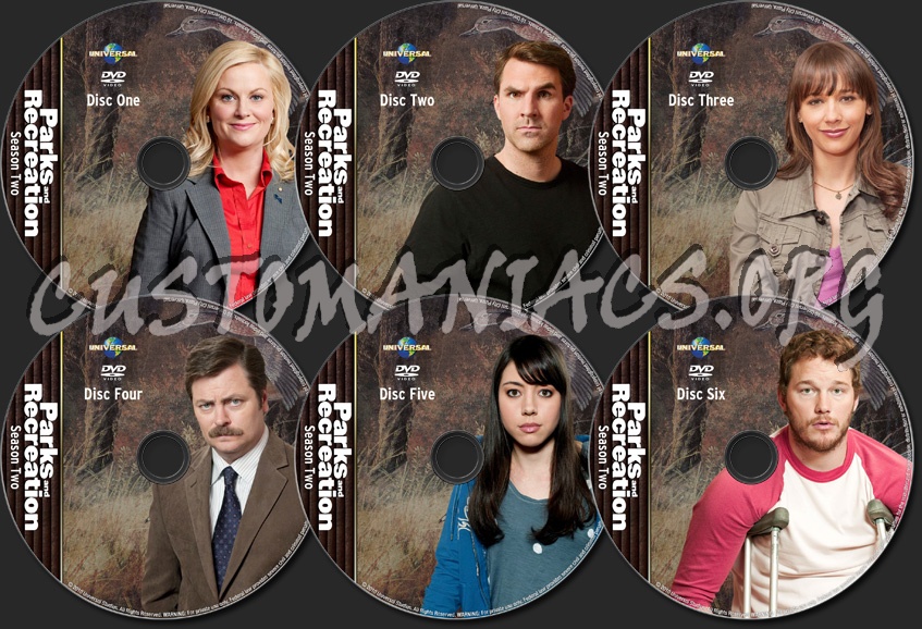 Parks and Recreation - TV Collection - Season 2 dvd label