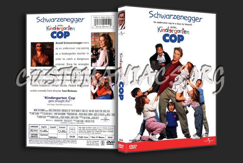 Kindergarten Cop dvd cover
