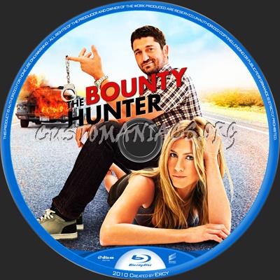 The Bounty Hunter blu-ray label