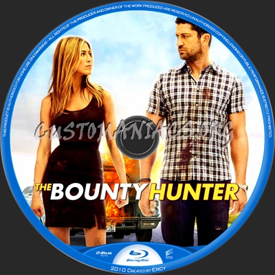 The Bounty Hunter blu-ray label