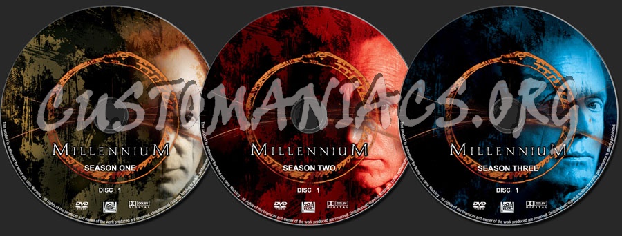 Millennium Seasons 1-3 dvd label