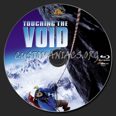 Touching the Void blu-ray label