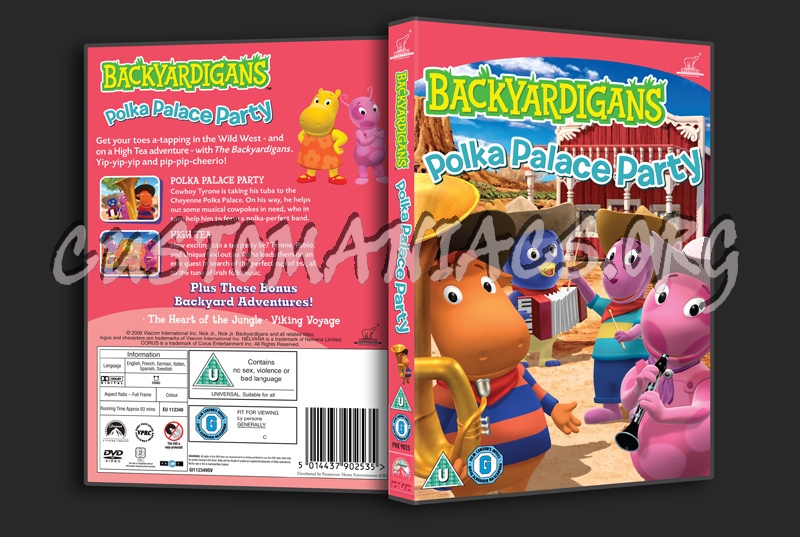 Backyardigans: Polka Palace Party dvd cover