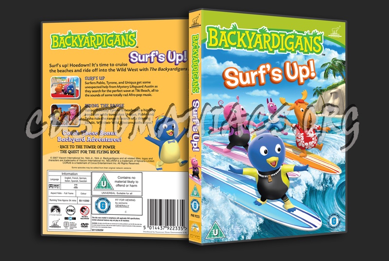 Backyardigans: Surf's Up dvd cover