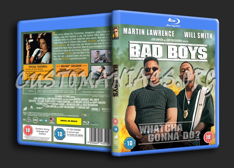 Bad Boys blu-ray cover