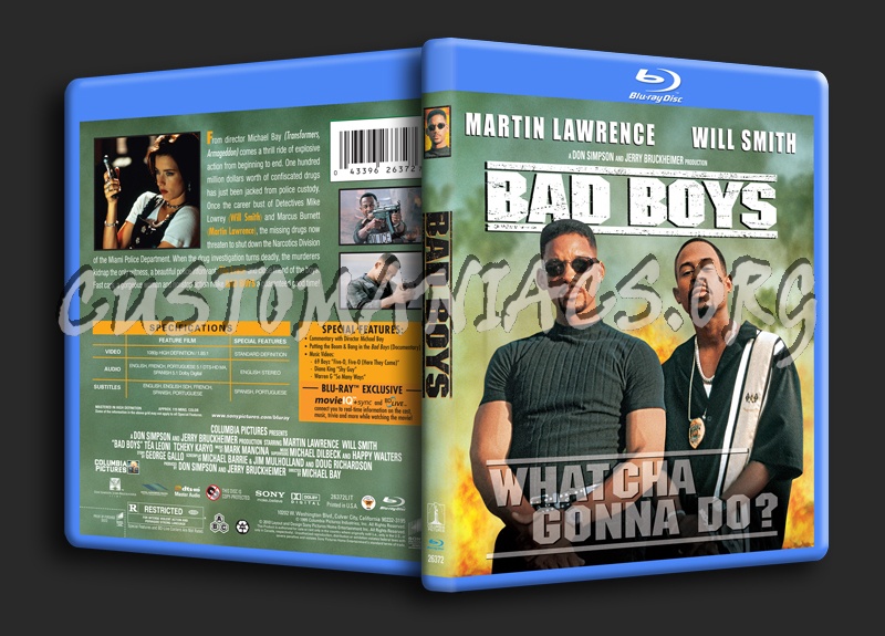Bad Boys blu-ray cover