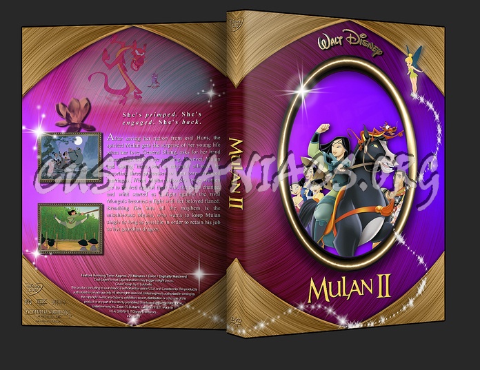 Mulan 2 dvd cover