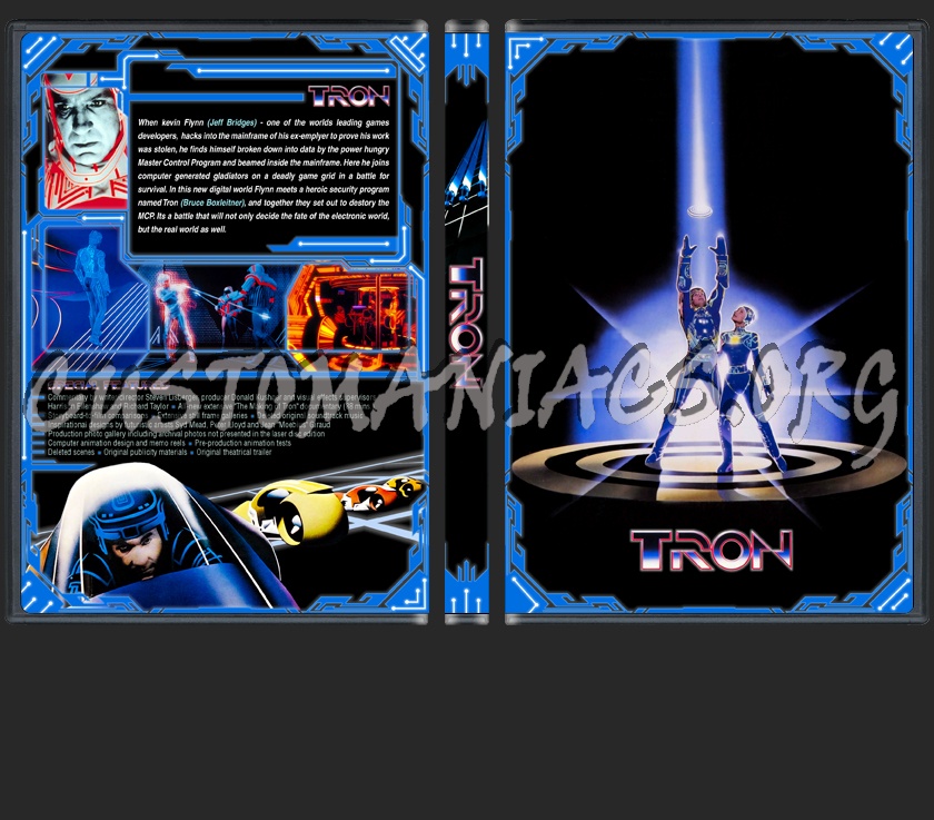 Tron / Tron Legacy dvd cover