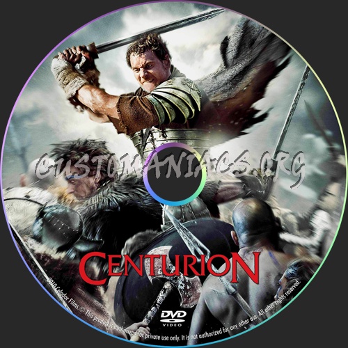 Centurion dvd label