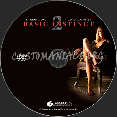 Basic Instinct 2 dvd label